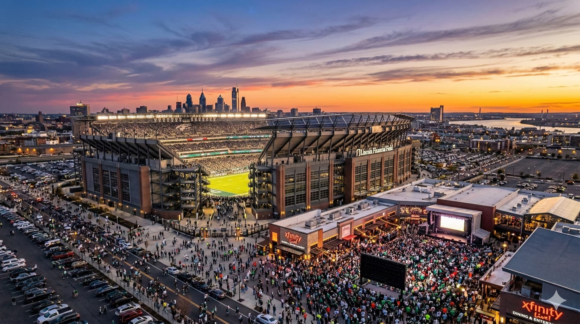 Estadio Lincoln Financial Field para el Mundial FIFA 2026