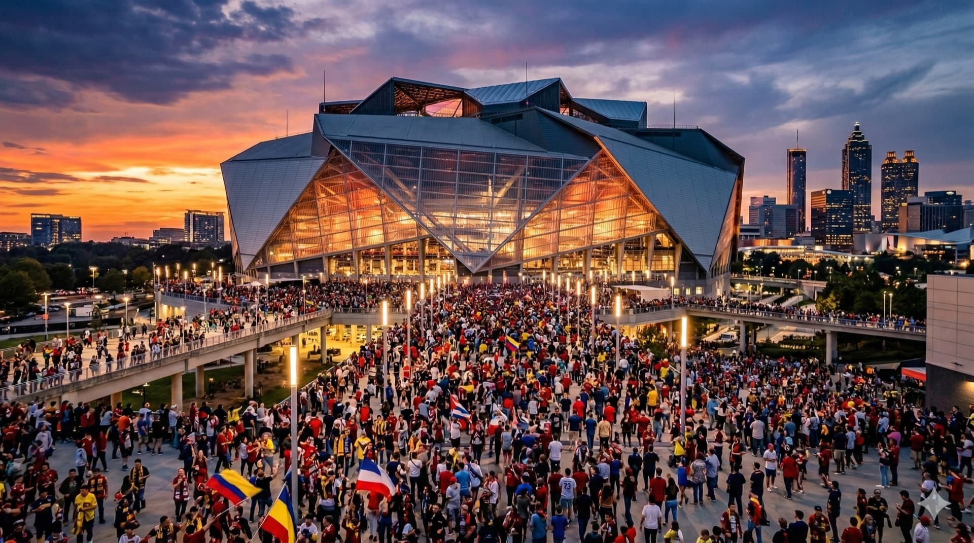 Estadio Mercedes-Benz Stadium para el Mundial FIFA 2026